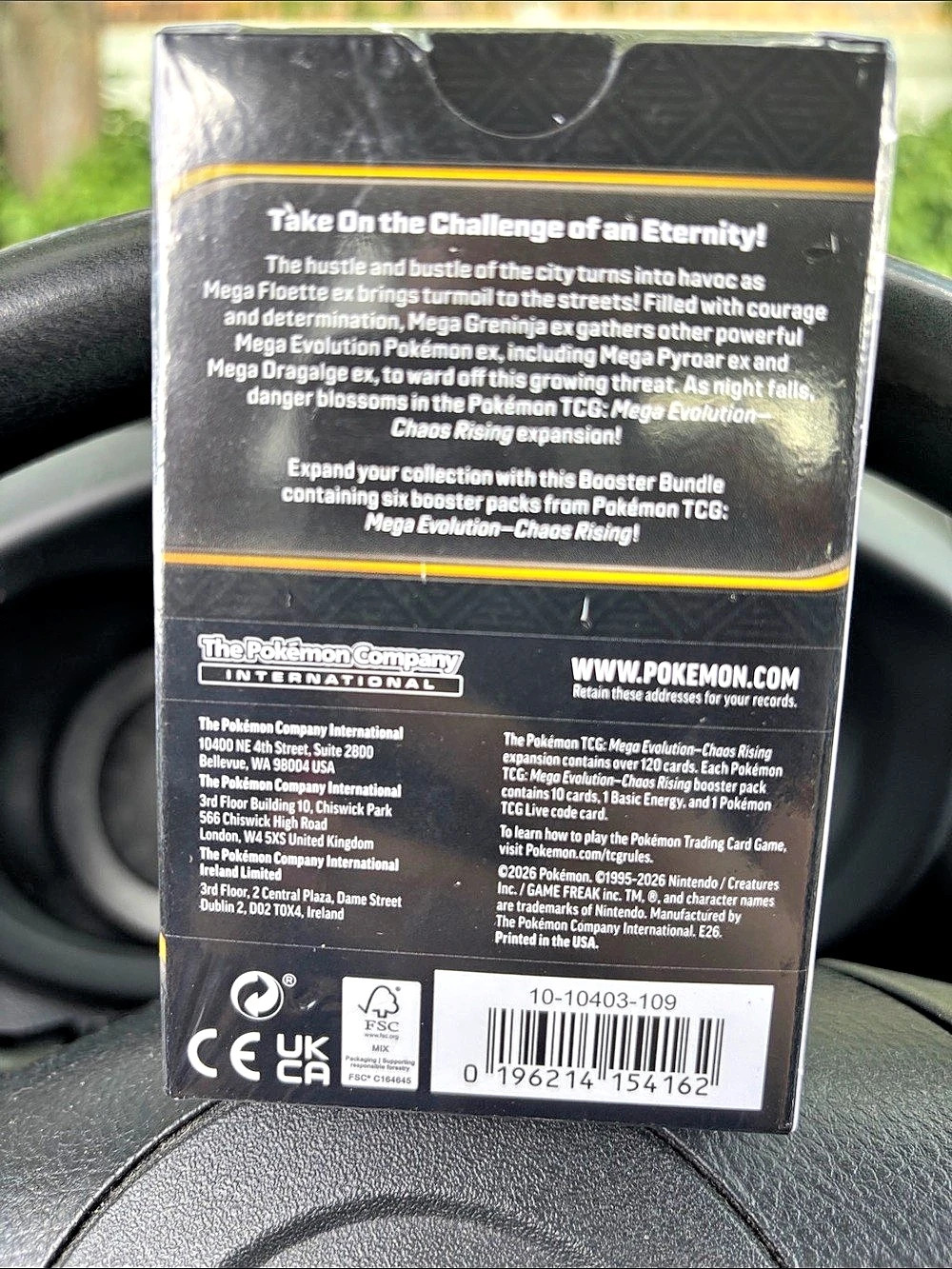 Pokémon Mega Evolution—Chaos Rising Booster Bundle Multicolor - Picture 2 of 3